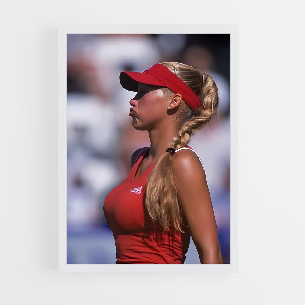 Poster Sportive Éblouissante – affiche Tennis (vue 3)